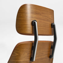 Mathias Leather Executive Chair with Ottoman
