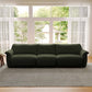 Eureka ergonrmic morden beautiful slider power sofa, 3 seater ,Green