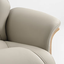 Matteo,Napa Leather Lounge Chair and Ottoman