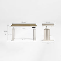 Eureka Ergonomic Ark SD Standing Desk Dimensions: 55 Width, Adjustable Height From 29 5/8 to 48.