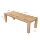 Edora Oak Extendable Dining Table (70.9" -92.5")