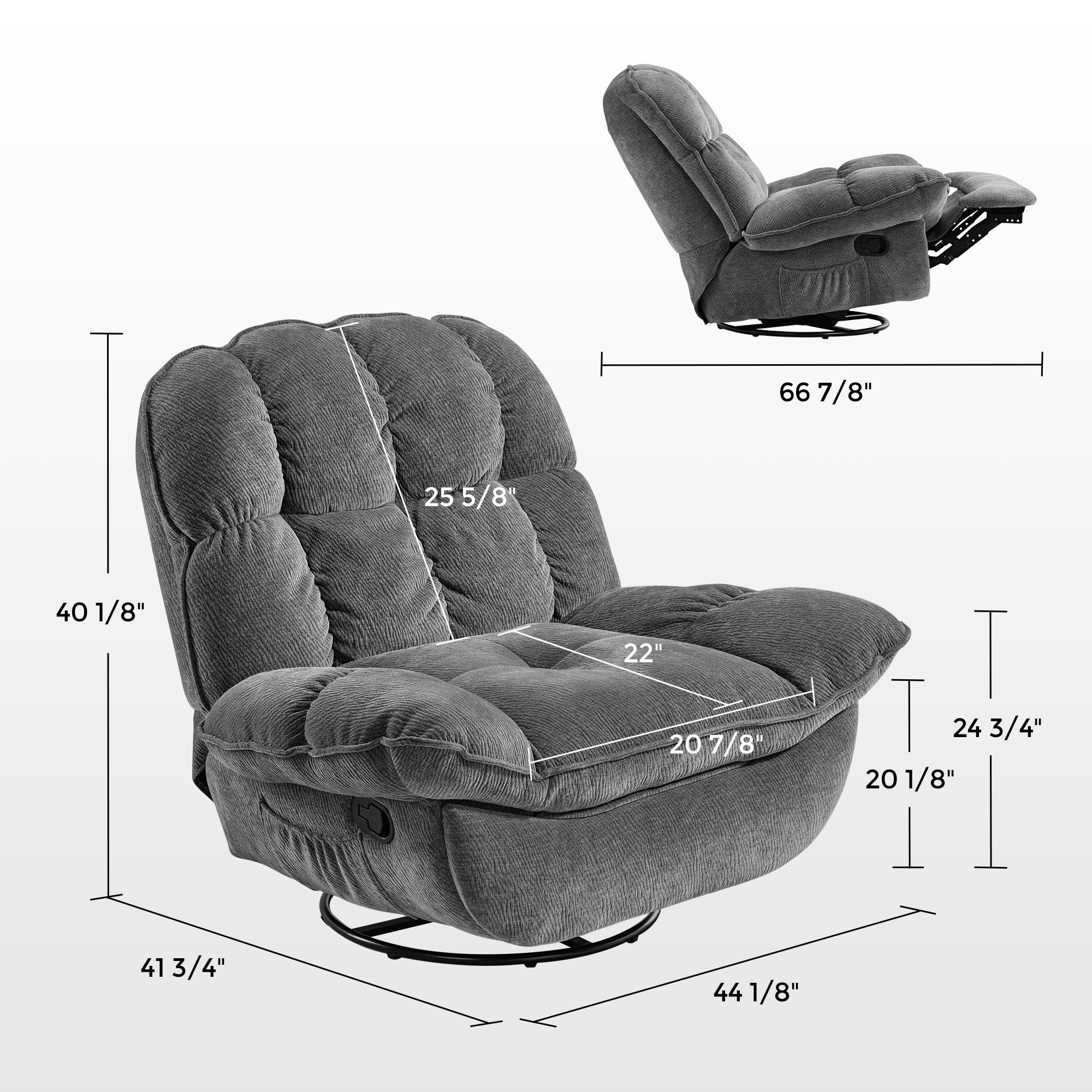 Swivel easy online chair