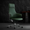 Serene Bella, Executive Leather Office Chair - Green