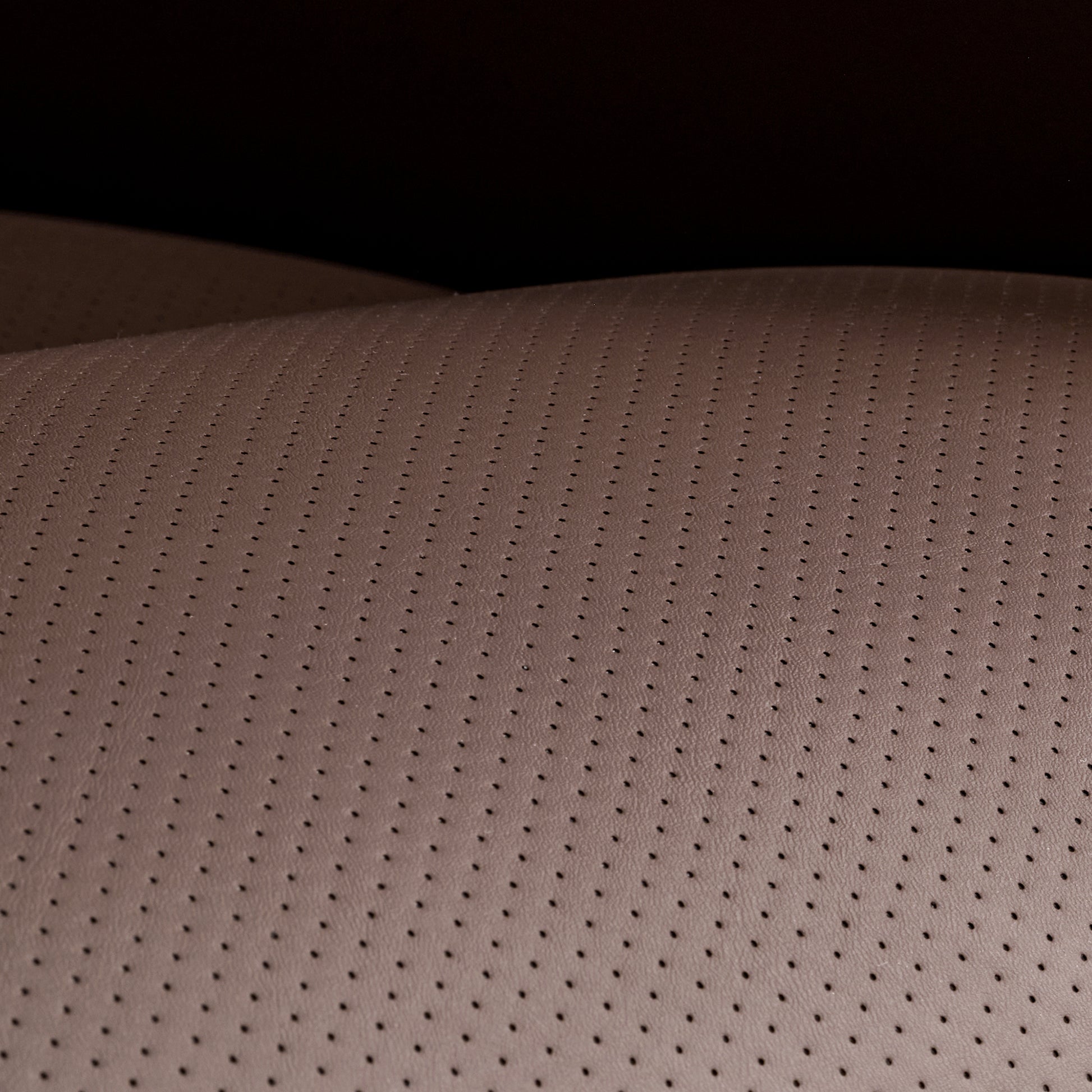 Royal Executive Office Chair Cloud Cotton Cushion - Soft, Perforated Brown Leather for Comfort.