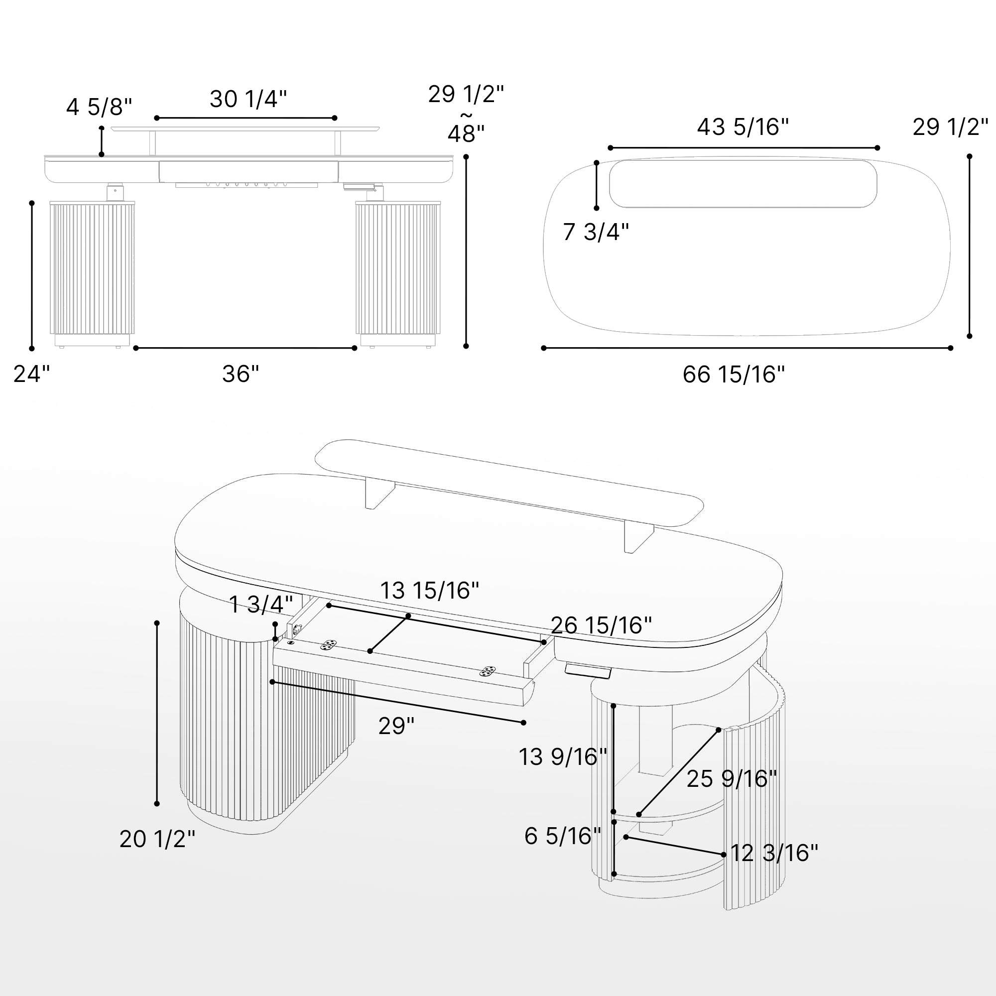 Opal Executive Standing Desk - Eureka Ergonomic