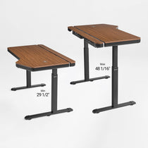 Prime Electric Standing Desk with RGB Lighting (55"x34")