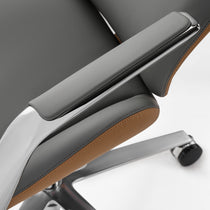 Serene Aaron, Genuine Leather Executive Office Chair