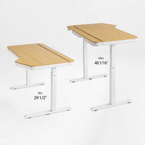 Prime Electric Standing Desk with RGB Lighting (55"x34")