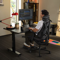 LiberNovo Omni Pro in Home Office,  Ergonomic Office Chair for Professional Workspace, Graphite