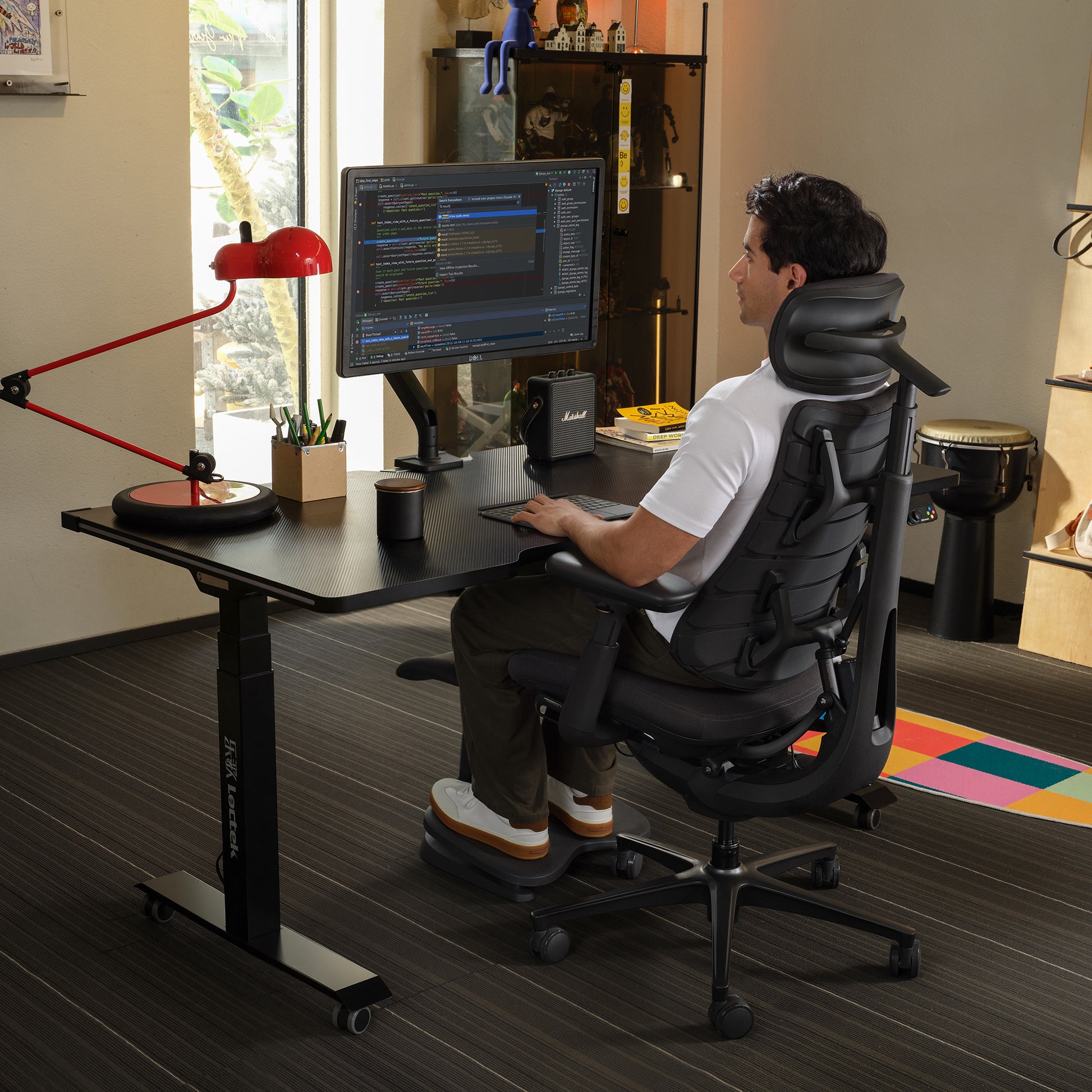 LiberNovo Omni Pro in Home Office,  Ergonomic Office Chair for Professional Workspace, Graphite