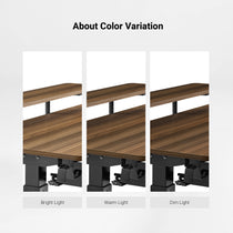 L-Shaped Standing Desk with Accessories Set (60"x23")