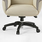 Royal Microfiber Leather Executive Office Chair – Beige Finish With Premium Quality Craftsmanship.