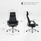 Serene, Napa Leather Executive Office Chair