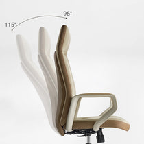 Clara Executive Office Chair with 3 positions locking recline