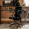 Axion, Ergonomic Hybrid Chair - Blue