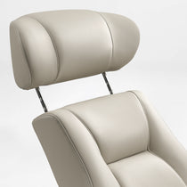 Matteo,Napa Leather Lounge Chair and Ottoman