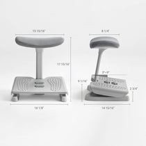 Dual-Level Ergonomic Office Foot Rest