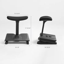 Dual-Level Ergonomic Office Foot Rest