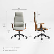 Cruz, Faux Leather Executive Office Chair