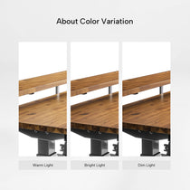 L-Shaped Standing Desk with Accessories Set (60"x23")