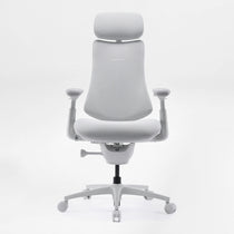 Eureka Ergonomic LiberNovo Omni Pro white chair front view