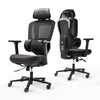 Typhon II Hybrid Ergonomic Gaming Chair - Black