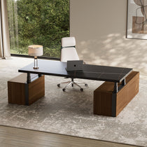 Executive Office Set：Zen Pro Standing Desk & Premium Executive Chair
