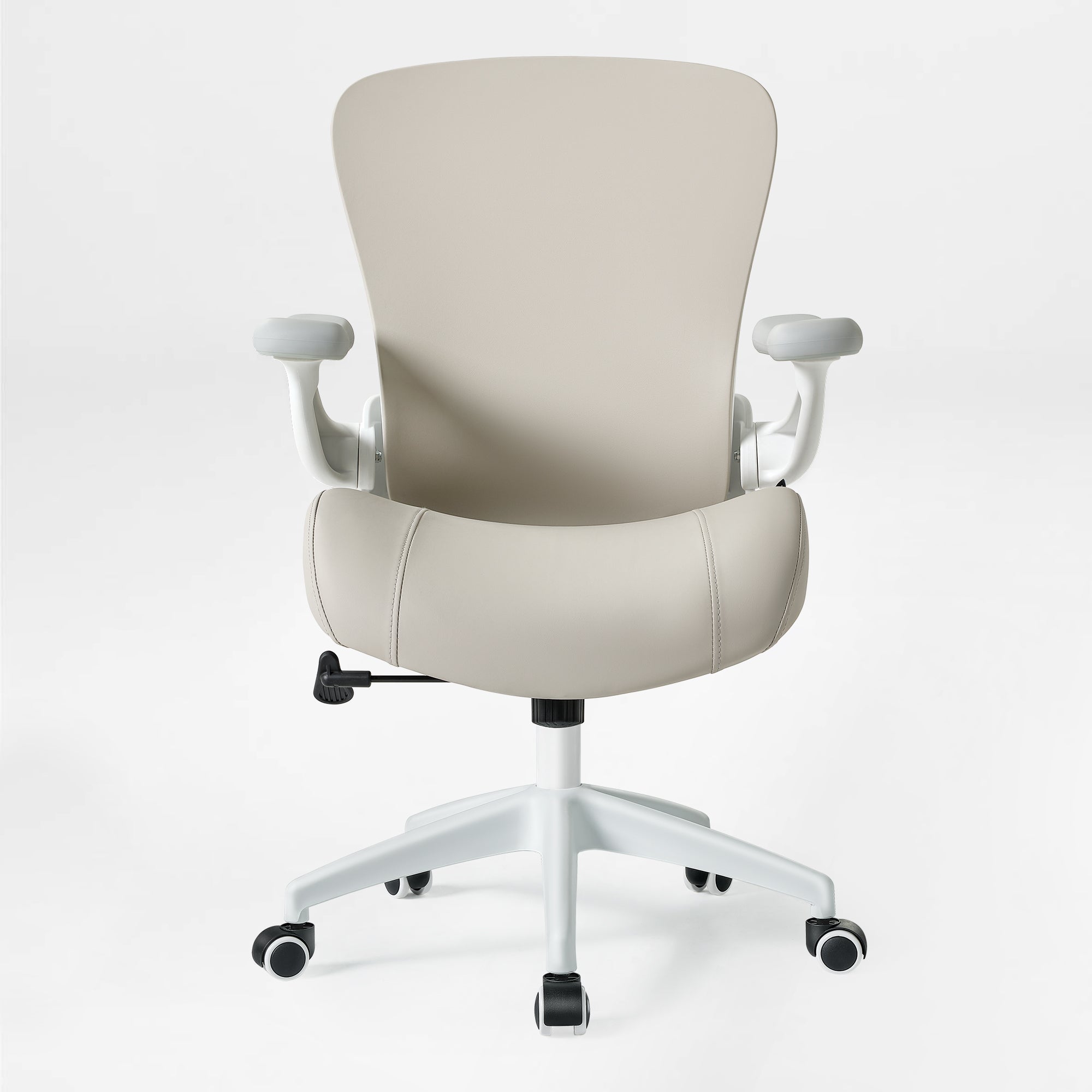 Good PU Leather Office Chair with Lumbar Support | Eureka Ergonomic