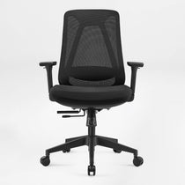 Nico Ergonomic Office Chair With Black Mesh Back, Adjustable Back Curve&Lumbar Support, Ergonomic Design,Front 