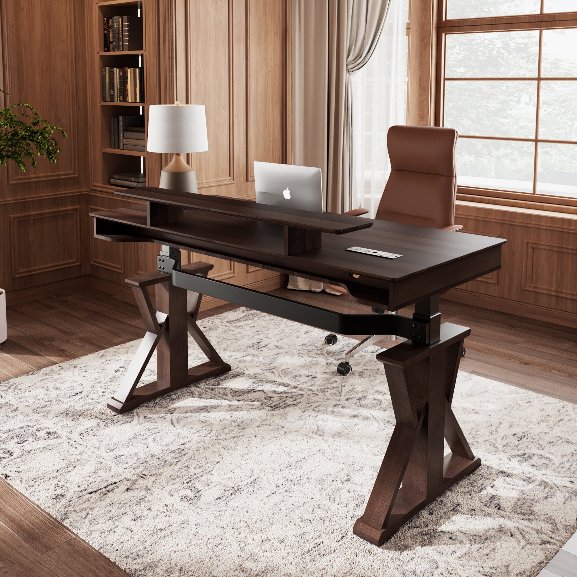 Eureka Ergonomic Ark SWS Pro Executive Standing Desk - 63x29