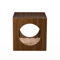 17.72" Peek-a-Boo Cat Bed Side Table product showcase