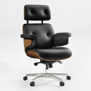 Eureka Ergonomic Mathias Executive Office Chair BLACK Front 