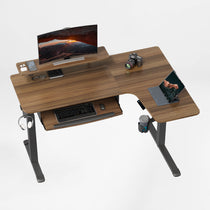 L-Shaped Standing Desk with Accessories Set (60"x23")