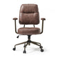 Eureka Ergonomic Becky, Suede Fabric Home Office Chair Brown