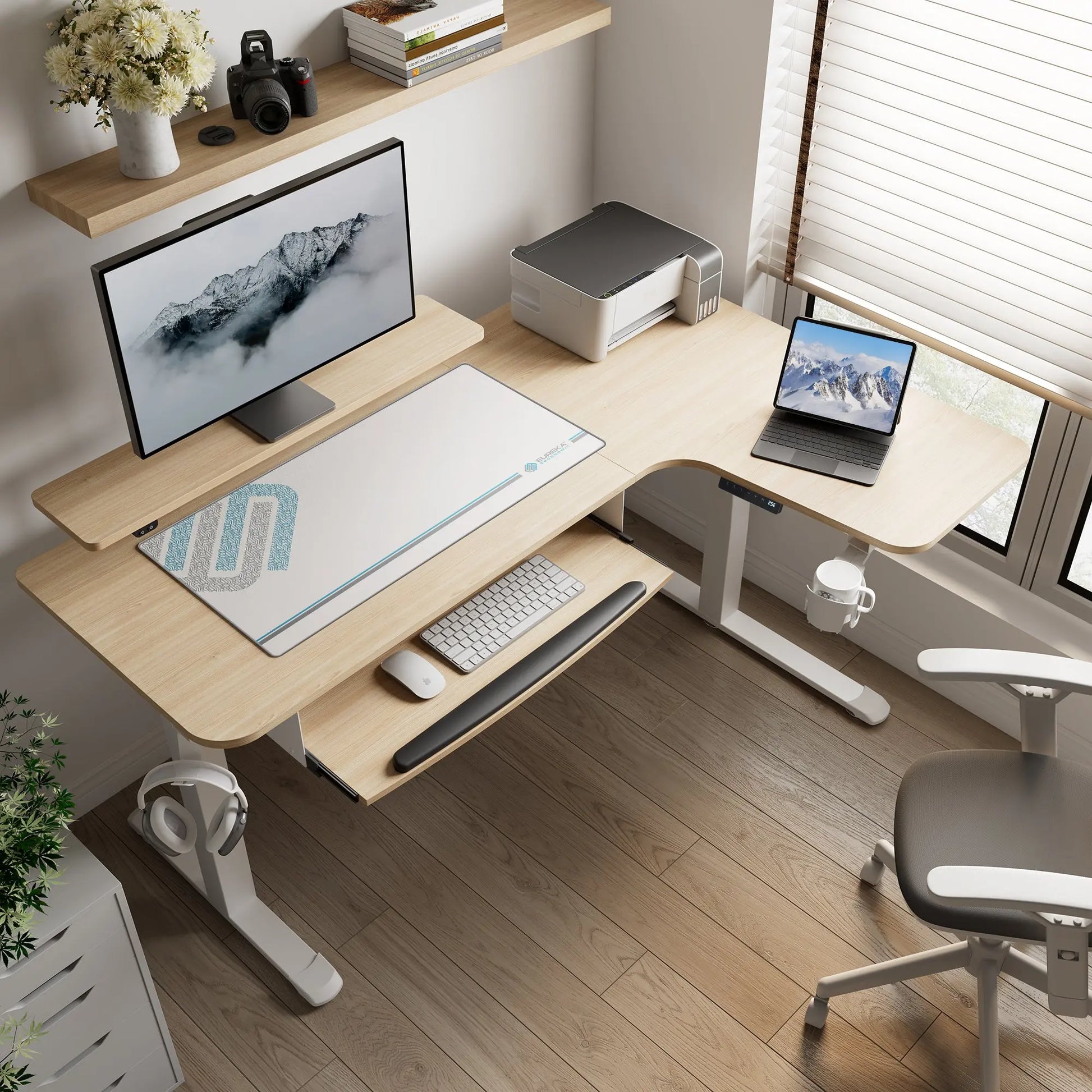 Ergonomic Desk Setup Ergonomic Accessories For Home Office L