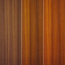 Eureka Ergonomic Zen Pro Executive Desk Cabinet Wood Grain Texture, Brown and Red Tones.