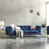 Beverly, Sectional Sofa, 3 Seater - Blue
