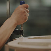 Eureka Ergonomic Opal desk hardware installation detail