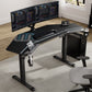 Aero Pro Wing-Shaped Standing Desk (72"x23")