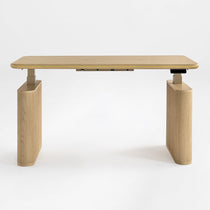 Opal Aurelia Fluted Standing Desk (60"x29")