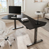 Blossom Dynamics® Office Standing Desk (70"x46") - Black