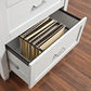 Ark ES, 29" File Storage Cabinet, White