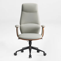 Eureka Ergonomic Cruz Faux Leather Executive Office Chair  Front View