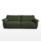 Sofa front，2 seater ,Green