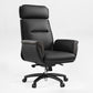 Royal Executive Office Chair - Black Microfiber Leather, Ergonomic Design and Comfort Features.