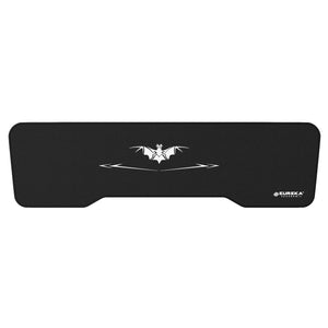 Eureka Ergonomic Gaming Mouse Pad, Black With Bat Design, Smooth Surface.