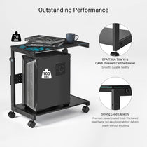 Mobile Height Adjustable CPU Cart
