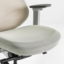 Eureka Ergonomic Lira,  Meah Ergonomic Office Chair, Light-Green Gray cushion