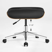 Mathias Leather Executive Chair with Ottoman