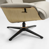 Matteo,Napa Leather Lounge Chair and Ottoman